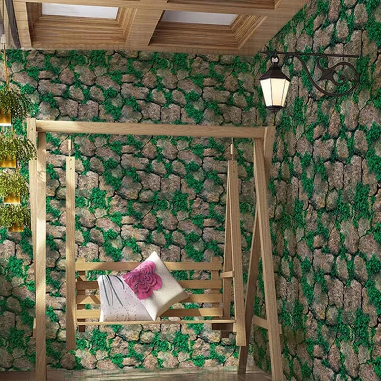 کاغذ دیواری طرح آجر سنگی چسبی یانکورپ، مناسب برای شومینه، دیوار آشپزخانه، روکش وینیل طرح آجر کاغذ دیواری طرح آجر سنگی چسبی یانکورپ، مناسب برای شومینه، دیوار آشپزخانه، روکش وینیل طرح آجر