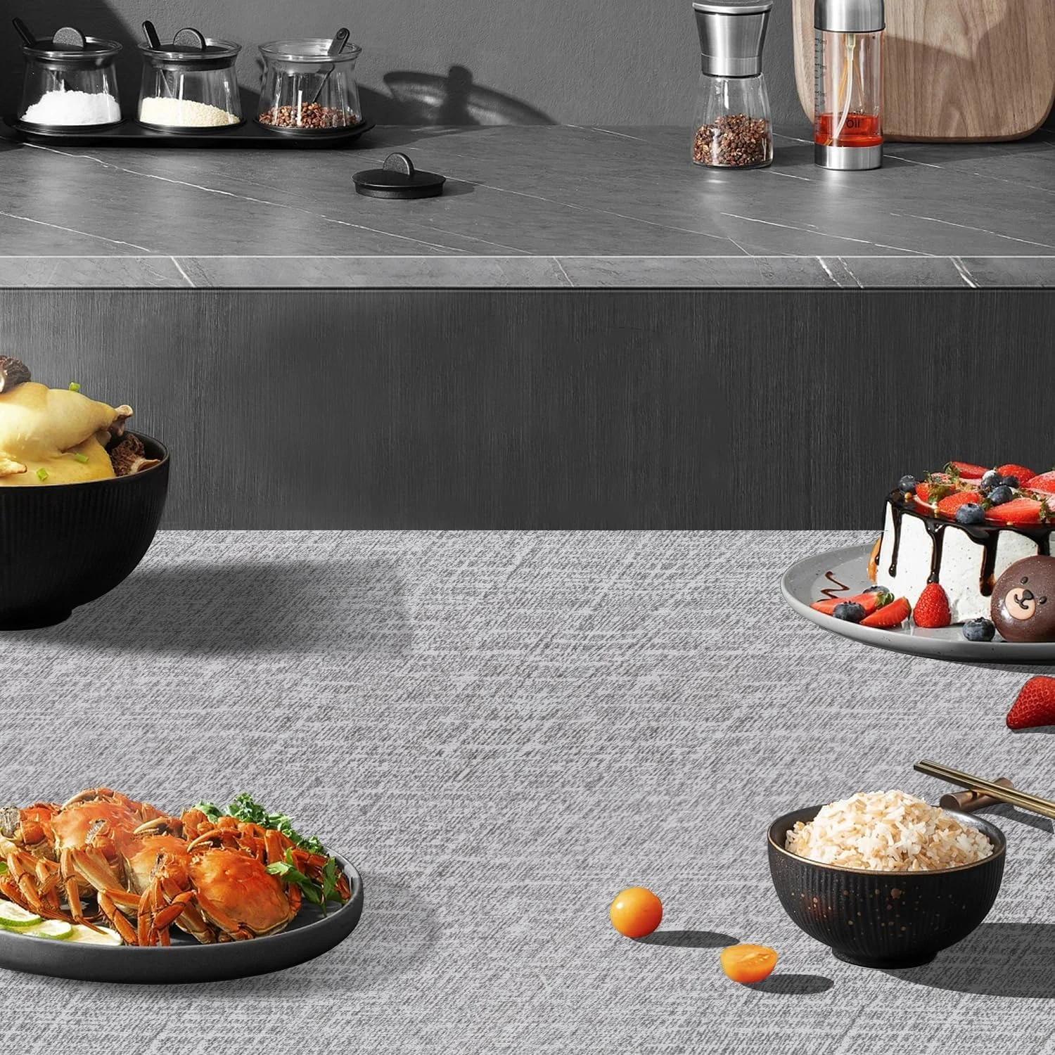 کاغذ دیواری طرح پارچه چمن مصنوعی یانکورپ، برچسبی، خود چسب، کاغذی، کتانی، قابل جابجایی، مناسب شومینه، دیوارپوش آشپزخانه، درب دیوار، روکش پیشخوان (40cm x 300cm، خاکستری) کاغذ دیواری طرح پارچه چمن مصنوعی یانکورپ، برچسبی، خود چسب، کاغذی، کتانی، قابل جابجایی، مناسب شومینه، دیوارپوش آشپزخانه، درب دیوار، روکش پیشخوان (40cm x 300cm، خاکستری)