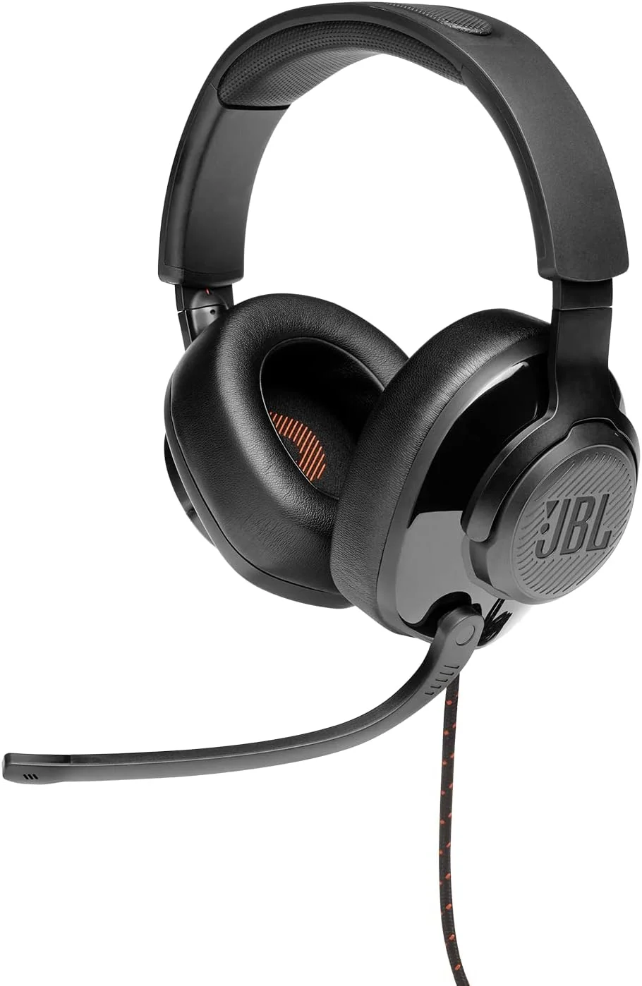 هدفون گیمینگ سیمی JBL Quantum 300 با میکروفون چرخشی با تمرکز بر صدا، صدای فضایی واقعگرایانه QuantumSURROUND، سبک وزن، راحتی فوم حافظهدار، سازگار با رایانه شخصی و کنسولها - مشکی هدفون گیمینگ سیمی JBL Quantum 300 با میکروفون چرخشی با تمرکز بر صدا، صدای فضایی واقعگرایانه QuantumSURROUND، سبک وزن، راحتی فوم حافظهدار، سازگار با رایانه شخصی و کنسولها - مشکی