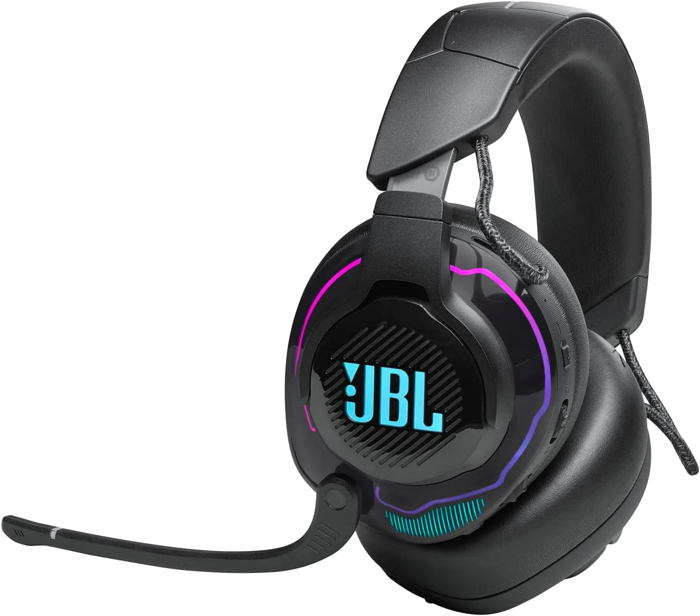 هدست گیمینگ بی سیم JBL Quantum 910 - با قابلیت ردیابی سر، حذف نویز فعال و بلوتوث، QuantumSPATIAL 360، سیستم بی سیم با تاخیر کم (مشکی)
