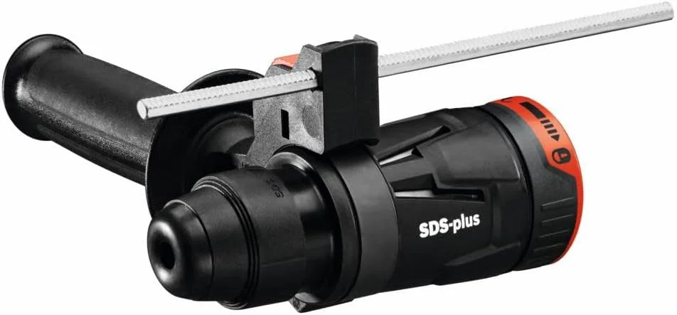 تبدیل مته چرخشی SDS-Plus بوش مدل GFA18-H به همراه دسته جانبی، مشکی