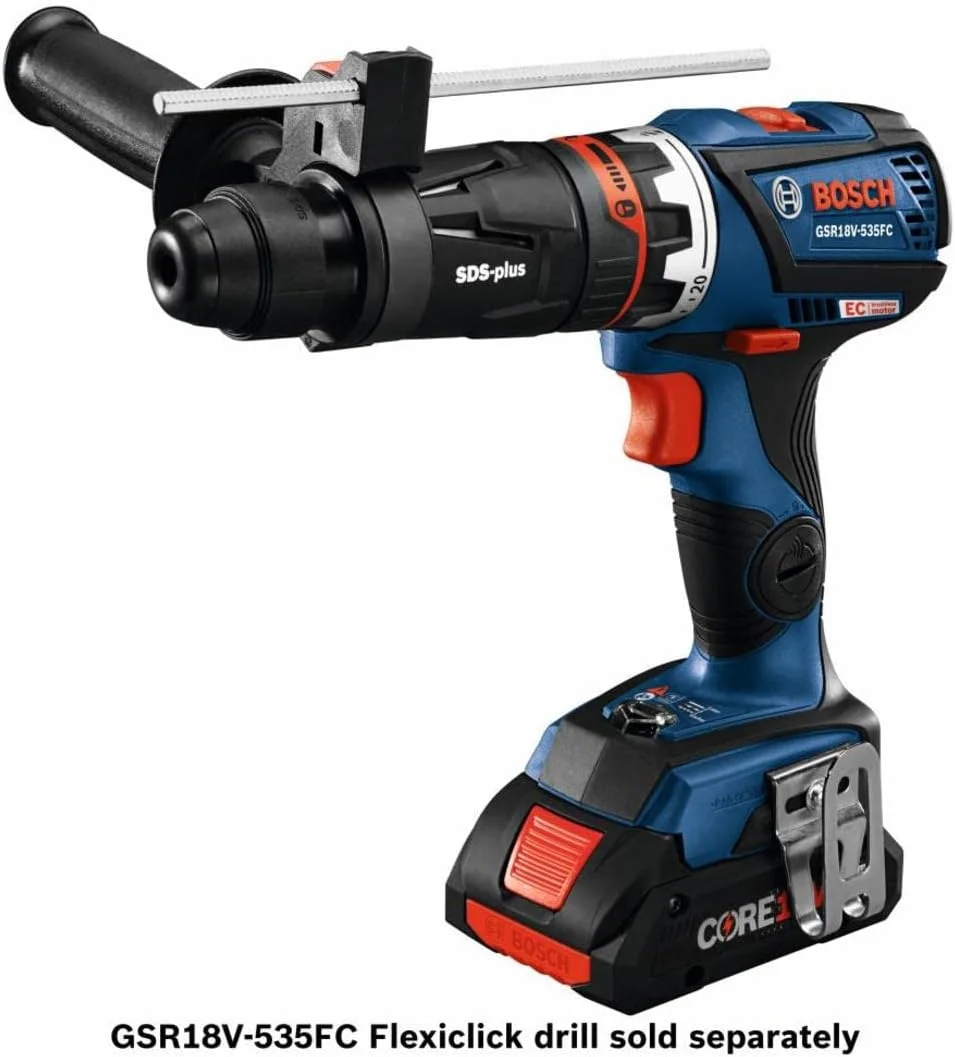 تبدیل مته چرخشی SDS-Plus بوش مدل GFA18-H به همراه دسته جانبی، مشکی تبدیل مته چرخشی SDS-Plus بوش مدل GFA18-H به همراه دسته جانبی، مشکی