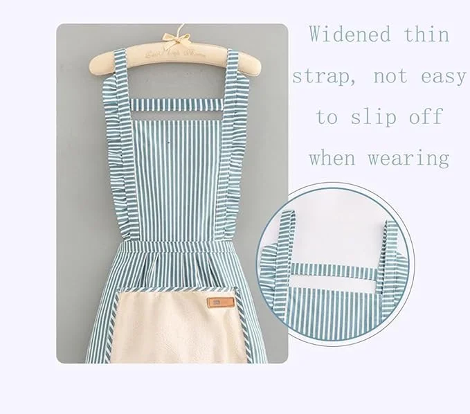 پیشبند آشپزی نخی برای آقایان و بانوان، پیشبند قابل تنظیم با بندهای پهن شانه، 1 جیب بزرگ، نرم و جاذب، ایده آل برای آشپزی، پخت، کباب کردن، کارهای دستی، کارهای خانه - قابل شستشو در ماشین لباسشویی پیشبند آشپزی نخی برای آقایان و بانوان، پیشبند قابل تنظیم با بندهای پهن شانه، 1 جیب بزرگ، نرم و جاذب، ایده آل برای آشپزی، پخت، کباب کردن، کارهای دستی، کارهای خانه - قابل شستشو در ماشین لباسشویی