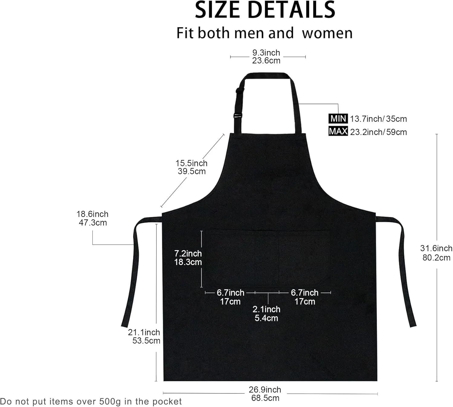 پیش بند آشپزی زنانه مردانه با 2 جیب، پیش بند آشپزخانه قابل تنظیم، پیش بند رستورانی برای پخت و پز، باغبانی پیش بند آشپزی زنانه مردانه با 2 جیب، پیش بند آشپزخانه قابل تنظیم، پیش بند رستورانی برای پخت و پز، باغبانی