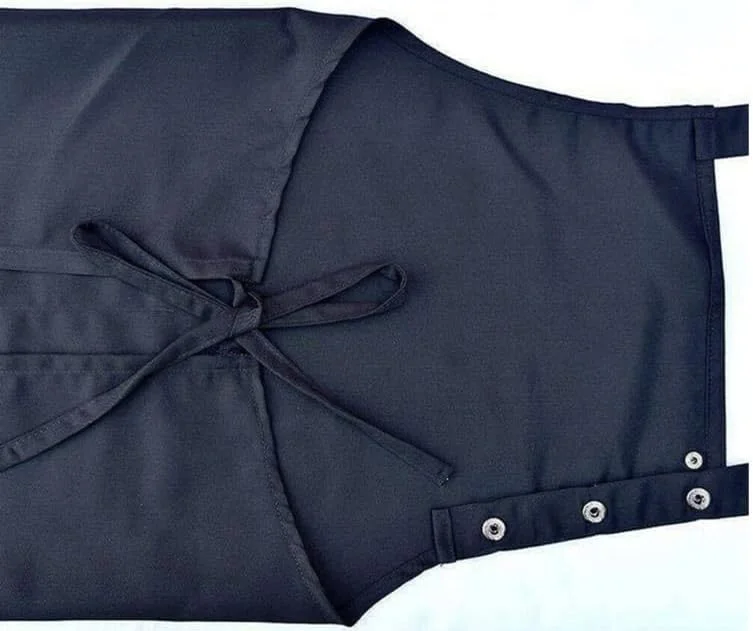 پیش بند آشپزی قابل تنظیم ضد آب نرم پنبه ای و کتانی با جیب مناسب برای رستوران، کافی شاپ و باریستا (مشکی) - مناسب آقایان و بانوان پیش بند آشپزی قابل تنظیم ضد آب نرم پنبه ای و کتانی با جیب مناسب برای رستوران، کافی شاپ و باریستا (مشکی) - مناسب آقایان و بانوان