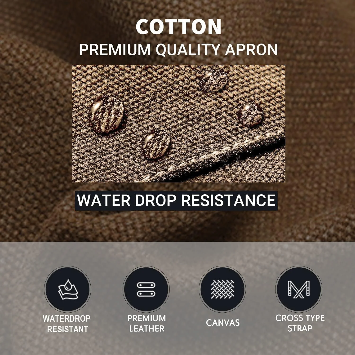 پیشبند آشپزخانه بوم نقاشی عربست، قابل تنظیم، مدل ضربدری با 3 جیب، مناسب برای آقایان و بانوان پیشبند آشپزخانه بوم نقاشی عربست، قابل تنظیم، مدل ضربدری با 3 جیب، مناسب برای آقایان و بانوان