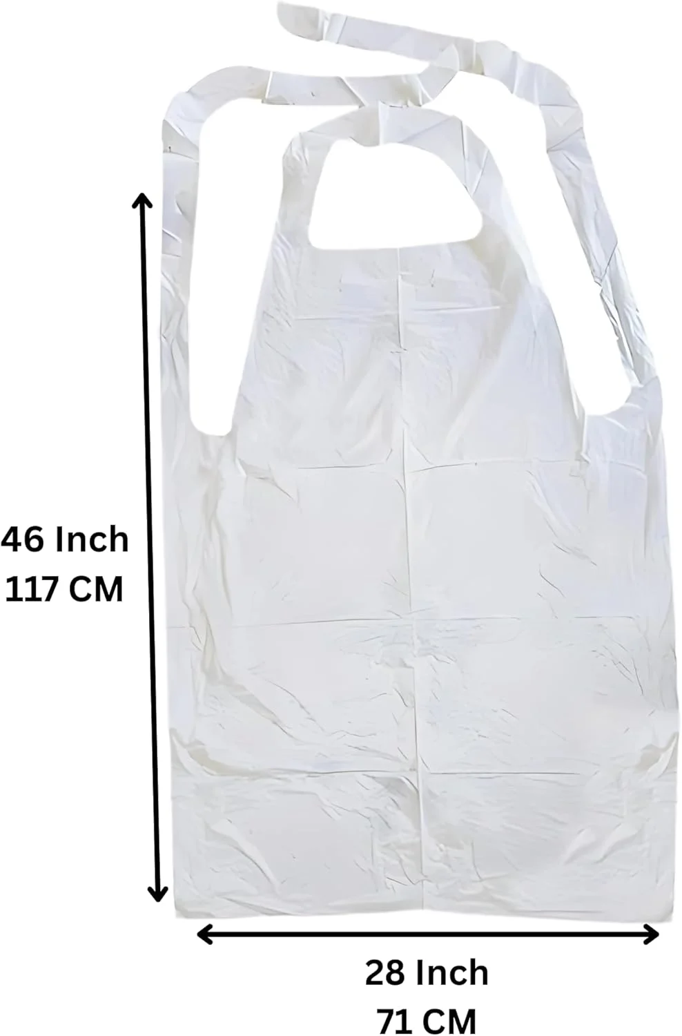 پیش بند یکبار مصرف پلی اتیلن سنگین – بسته 75 عددی – 71 × 117 سانتی متر – ضد آب، سبک وزن، مقاوم در برابر پارگی – طراحی بند دار برای آشپزخانه، نظافت، مصارف پزشکی و کار با مواد غذایی پیش بند یکبار مصرف پلی اتیلن سنگین – بسته 75 عددی – 71 × 117 سانتی متر – ضد آب، سبک وزن، مقاوم در برابر پارگی – طراحی بند دار برای آشپزخانه، نظافت، مصارف پزشکی و کار با مواد غذایی