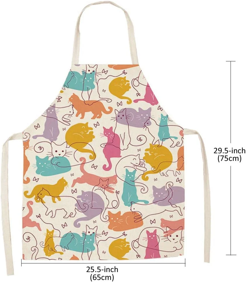 پیشبند آشپزی طرح گربه BOCTTCBO، پیشبند زیبا برای زنان، مردان، سرآشپز، پیشبند خنده دار برای آشپزخانه، پخت و پز، نقاشی، باغبانی و مهمانی پیشبند آشپزی طرح گربه BOCTTCBO، پیشبند زیبا برای زنان، مردان، سرآشپز، پیشبند خنده دار برای آشپزخانه، پخت و پز، نقاشی، باغبانی و مهمانی