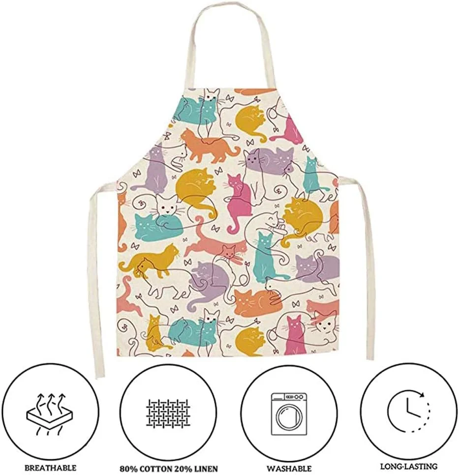 پیشبند آشپزی طرح گربه BOCTTCBO، پیشبند زیبا برای زنان، مردان، سرآشپز، پیشبند خنده دار برای آشپزخانه، پخت و پز، نقاشی، باغبانی و مهمانی پیشبند آشپزی طرح گربه BOCTTCBO، پیشبند زیبا برای زنان، مردان، سرآشپز، پیشبند خنده دار برای آشپزخانه، پخت و پز، نقاشی، باغبانی و مهمانی