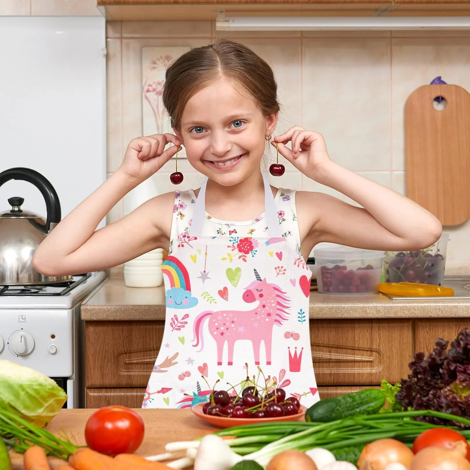 پیش بند کودکانه، پیش بند آشپزی و پخت و پز کارتونی زیبا برای پسران و دختران، پیش بند کودکان برای نقاشی هنری و باغبانی پیش بند کودکانه، پیش بند آشپزی و پخت و پز کارتونی زیبا برای پسران و دختران، پیش بند کودکان برای نقاشی هنری و باغبانی