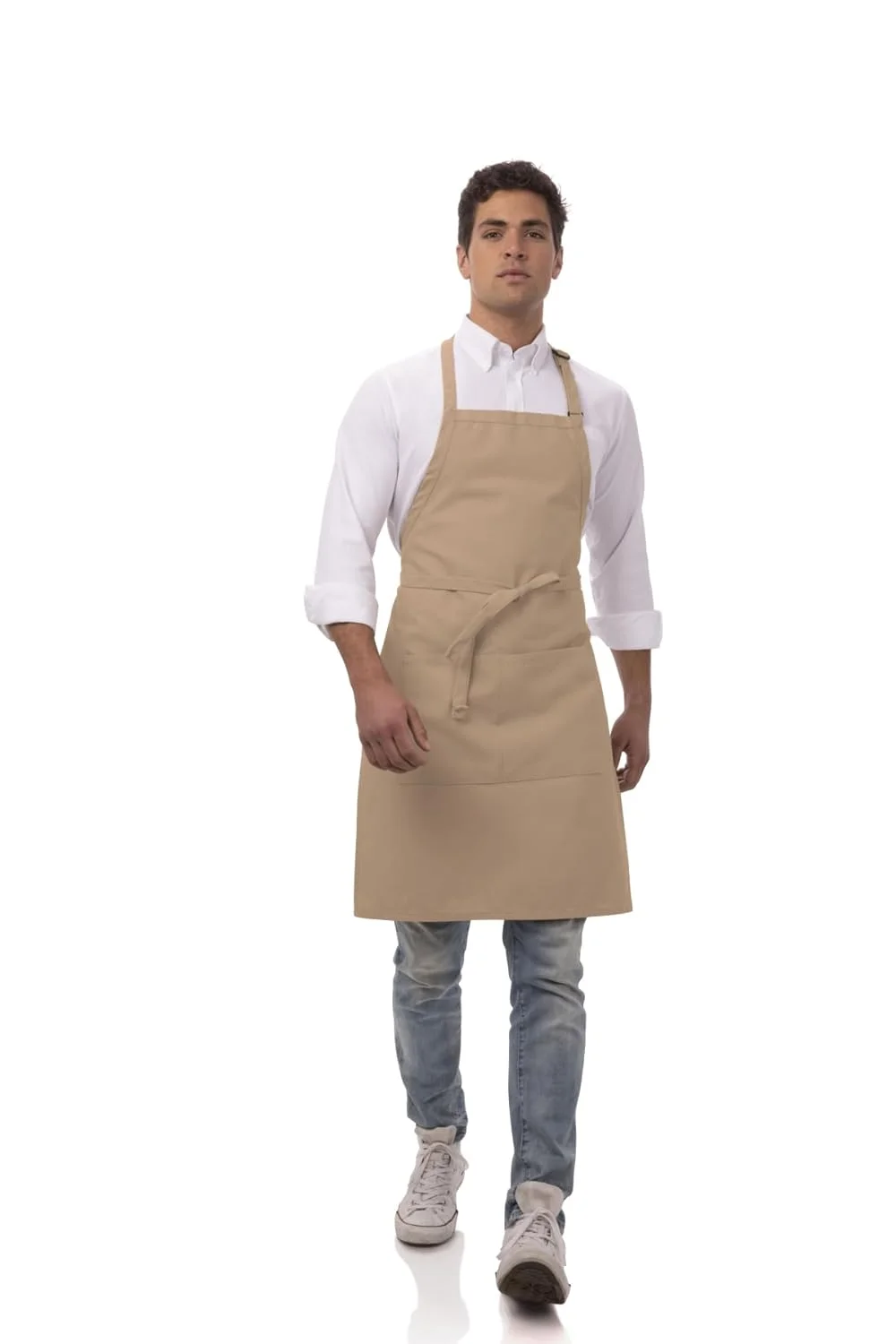 پیش بند قصابی Chef Works، خاکی، سایز آزاد پیش بند قصابی Chef Works، خاکی، سایز آزاد