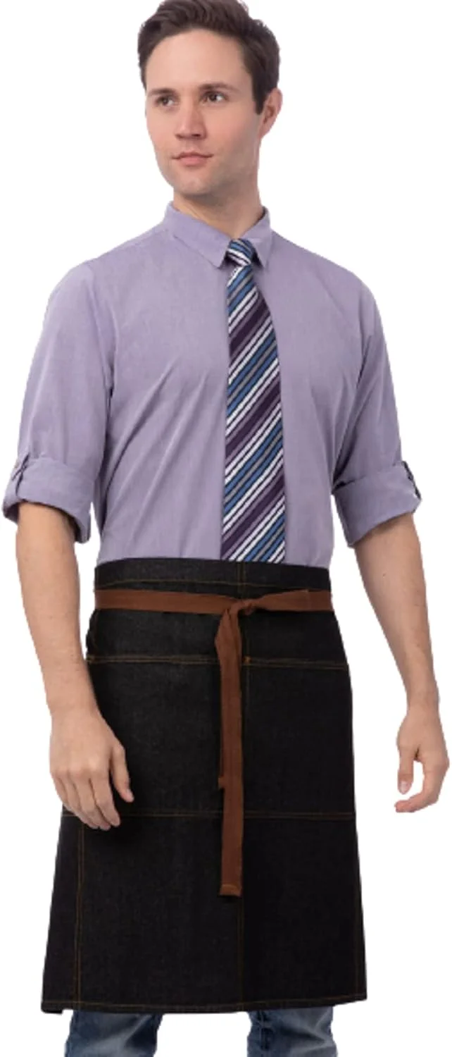 پیش بند رستورانی ممفیس Chef Works، مشکی - پیش بند رستورانی، سایز آزاد پیش بند رستورانی ممفیس Chef Works، مشکی - پیش بند رستورانی، سایز آزاد