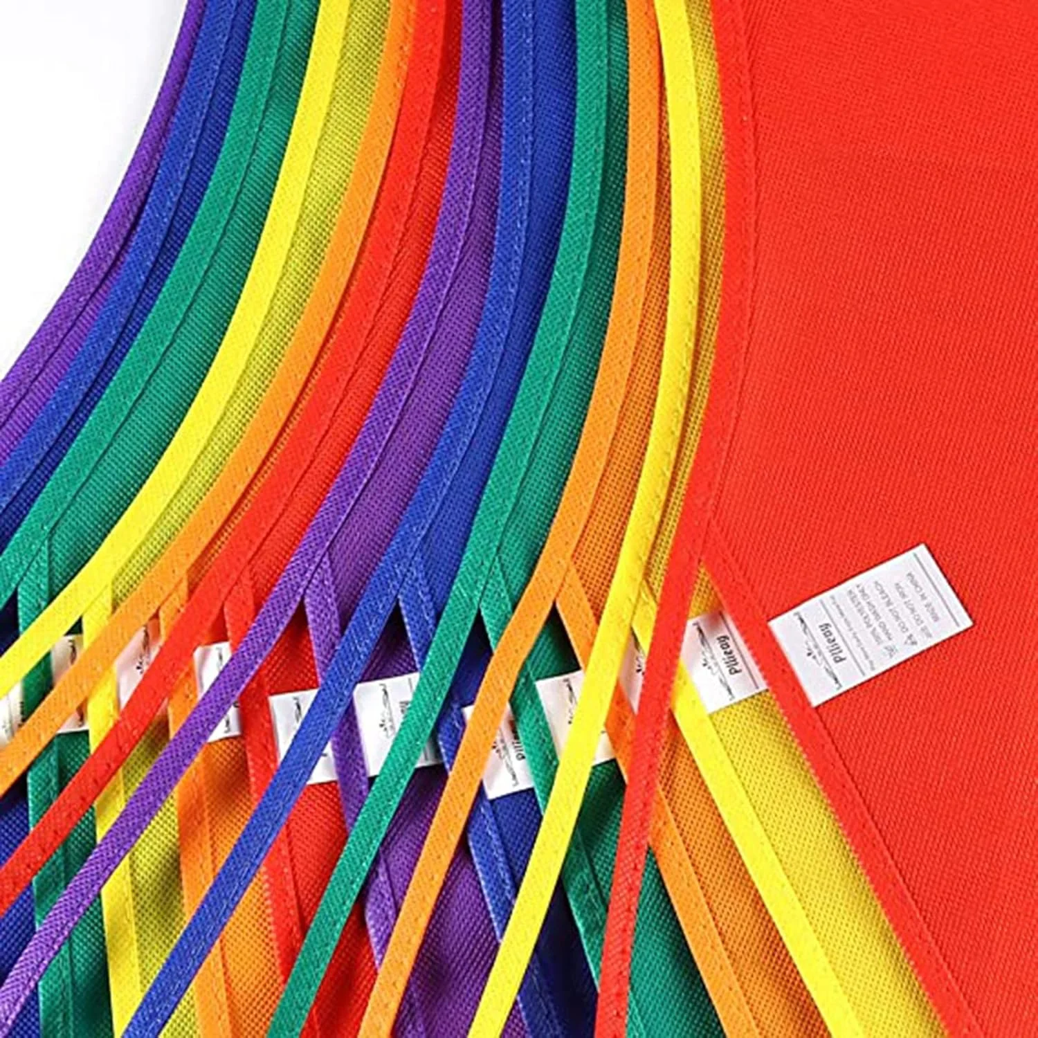 پیشبند پارچه ای هنرمندان کودکانه رنگارنگ - مجموعه 12 عددی در 6 رنگ زنده برای نقاشی و کاردستی سرگرم کننده در آشپزخانه، کلاس و رویدادهای اجتماعی! پیشبند پارچه ای هنرمندان کودکانه رنگارنگ - مجموعه 12 عددی در 6 رنگ زنده برای نقاشی و کاردستی سرگرم کننده در آشپزخانه، کلاس و رویدادهای اجتماعی!