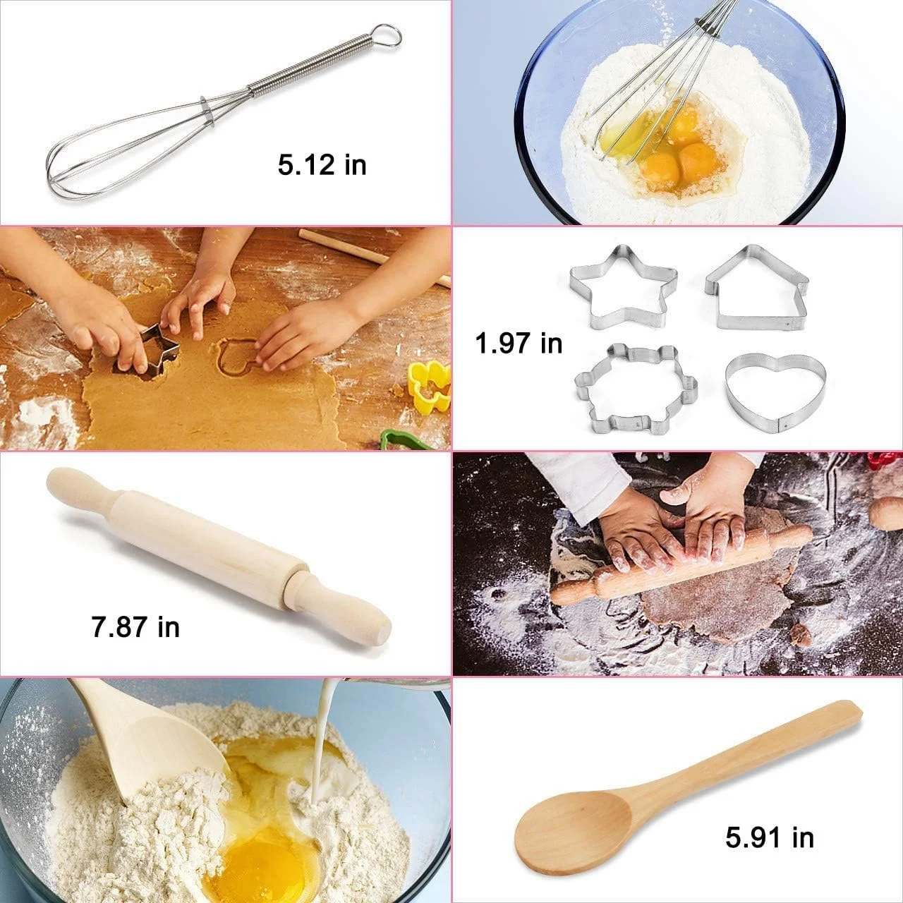 ست پیش بند و کلاه آشپزی 11 تکه Excefore برای دختران و پسران برای پخت و پز، باغبانی، نقاشی و موارد دیگر، پیش بند نخی آشپزخانه ست پیش بند و کلاه آشپزی 11 تکه Excefore برای دختران و پسران برای پخت و پز، باغبانی، نقاشی و موارد دیگر، پیش بند نخی آشپزخانه