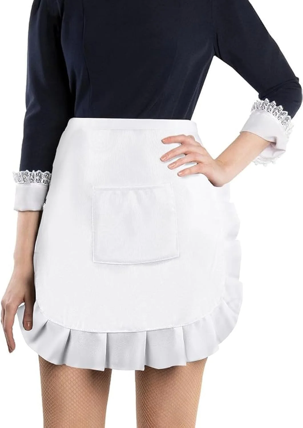 پیشبند نیم تنه زنانه اِرویسِت با جیب، پیشبند سفید نیمه برای گارسون، پیشخدمت، پیشبند آشپزی برای آشپزخانه، رستوران، کافی شاپ، بیسترو پیشبند نیم تنه زنانه اِرویسِت با جیب، پیشبند سفید نیمه برای گارسون، پیشخدمت، پیشبند آشپزی برای آشپزخانه، رستوران، کافی شاپ، بیسترو