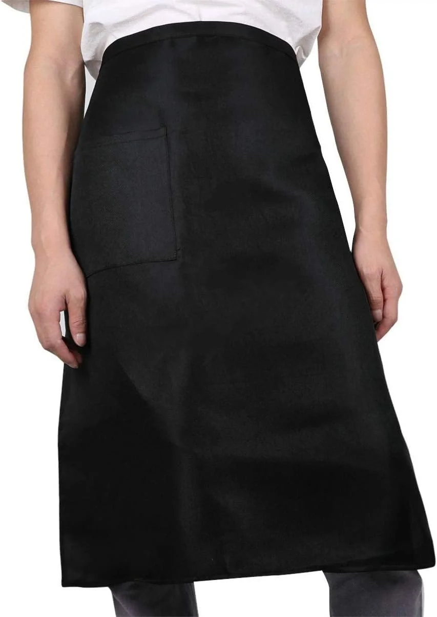 پیشبند نیم تنه ELECDON، پیشبند مشکی کمر مردانه پیشخدمت، پیشبند آشپزی پیشبند نیم تنه ELECDON، پیشبند مشکی کمر مردانه پیشخدمت، پیشبند آشپزی