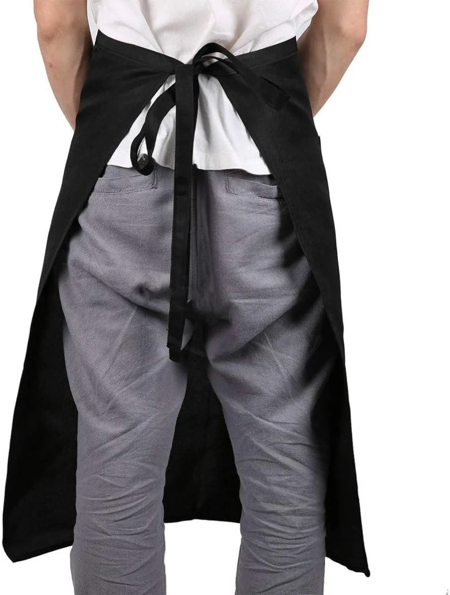 پیشبند نیم تنه ELECDON، پیشبند مشکی کمر مردانه پیشخدمت، پیشبند آشپزی پیشبند نیم تنه ELECDON، پیشبند مشکی کمر مردانه پیشخدمت، پیشبند آشپزی