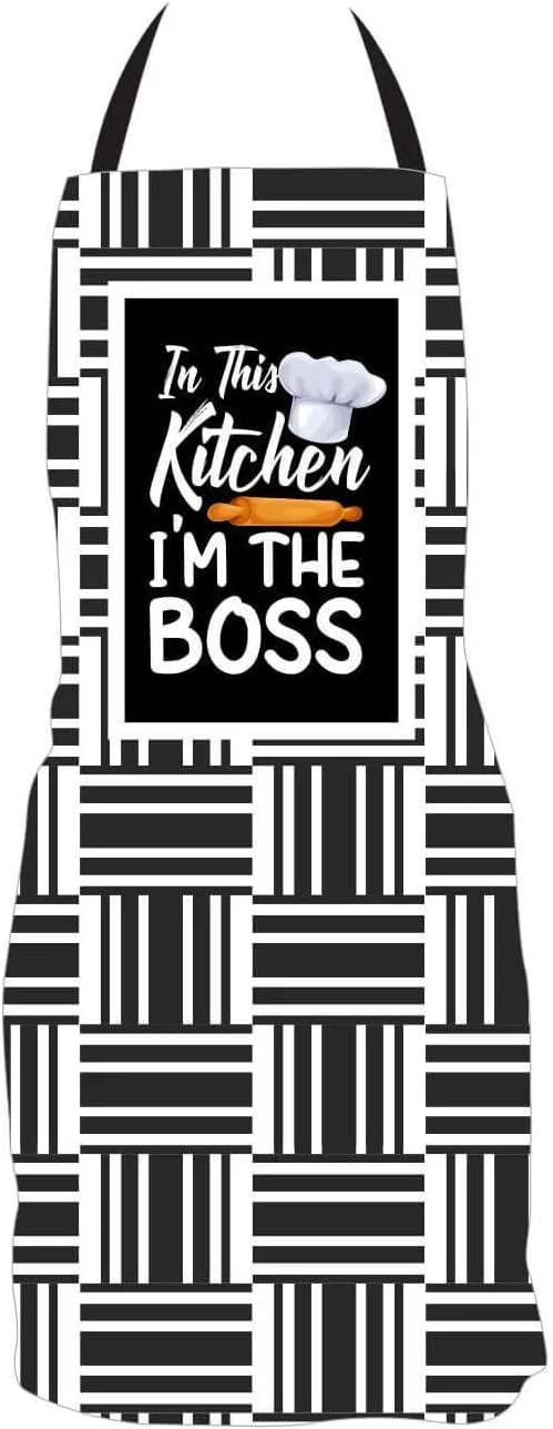 پیش بند آشپزی طرح "در این آشپزخانه من رئیس هستم" از TheYaYaCafe پیش بند آشپزی طرح "در این آشپزخانه من رئیس هستم" از TheYaYaCafe