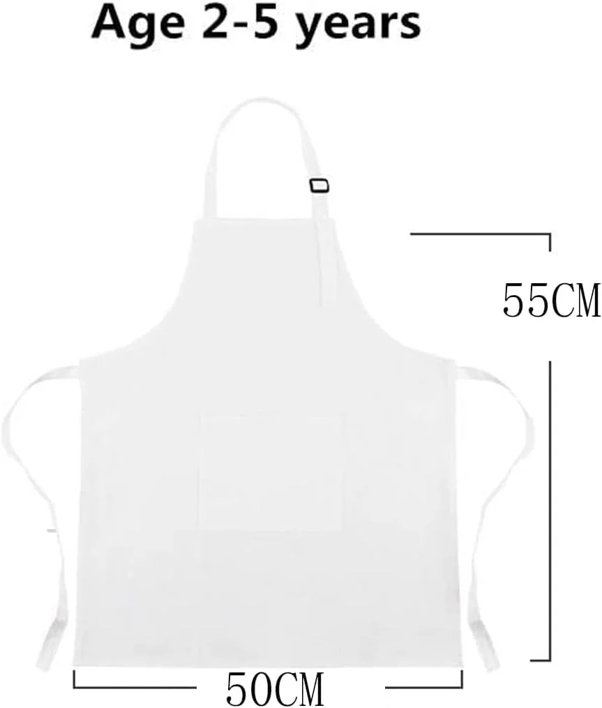 ست پیش بند و کلاه آشپزی کودک THMINS، پیش بندهای نخی قابل تنظیم کودک، با جیب بزرگ برای دختران و پسران، پیش بند آشپزخانه برای پخت و پز، شیرینی پزی و نقاشی ست پیش بند و کلاه آشپزی کودک THMINS، پیش بندهای نخی قابل تنظیم کودک، با جیب بزرگ برای دختران و پسران، پیش بند آشپزخانه برای پخت و پز، شیرینی پزی و نقاشی