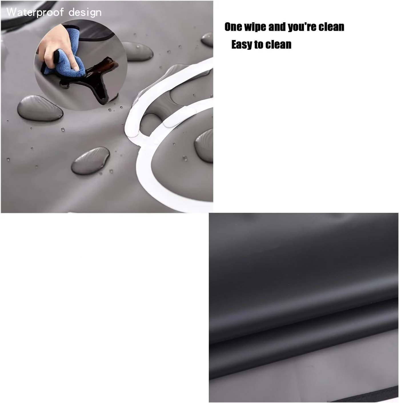 پیشبند آشپزخانه TERRIFI با جیب دستمال، 2 عدد پیشبند ضد آب شفاف برای آشپزی و پخت و پز، هدیه ای سرگرم کننده برای مردان و زنان، سفید و سیاه پیشبند آشپزخانه TERRIFI با جیب دستمال، 2 عدد پیشبند ضد آب شفاف برای آشپزی و پخت و پز، هدیه ای سرگرم کننده برای مردان و زنان، سفید و سیاه