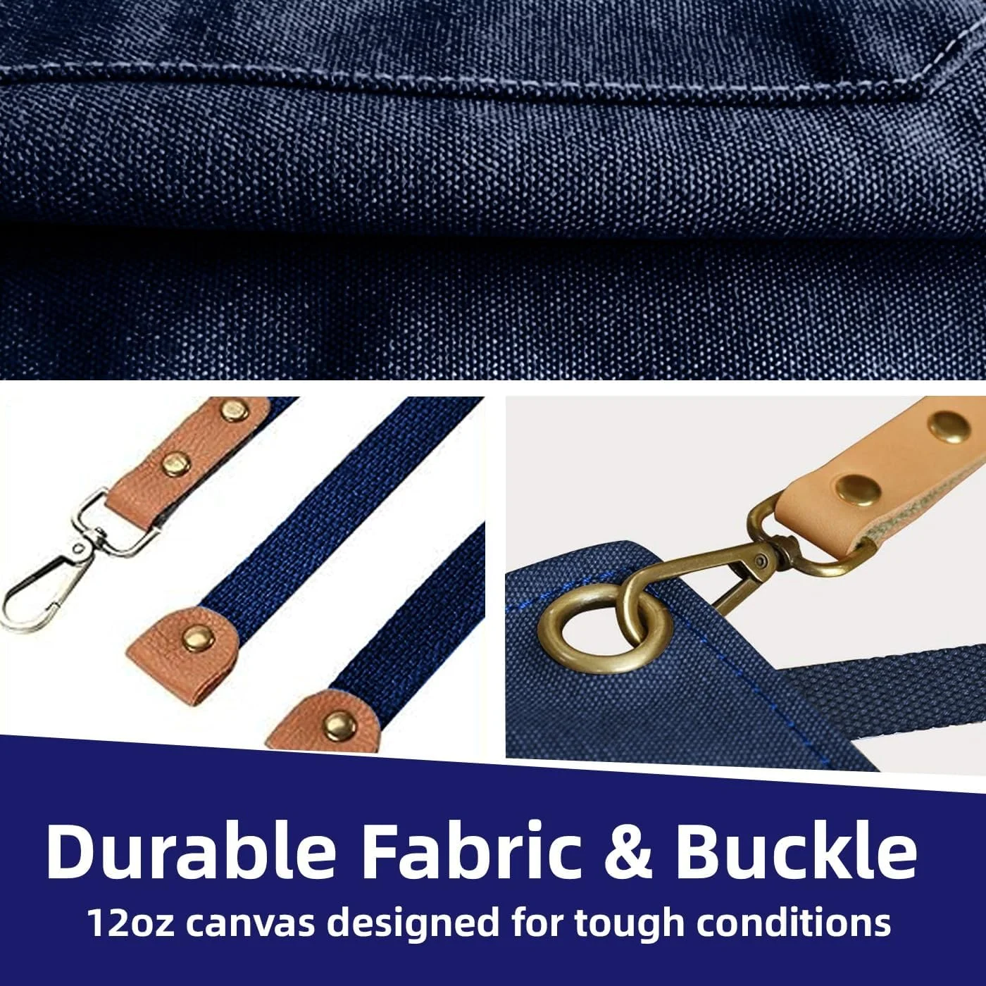 پیشبند بوم قابل تنظیم YumLock با بند گردن، مقاوم در برابر آب، مقاوم در برابر چروک، لباس کار نرم و بادوام پیشبند بوم قابل تنظیم YumLock با بند گردن، مقاوم در برابر آب، مقاوم در برابر چروک، لباس کار نرم و بادوام