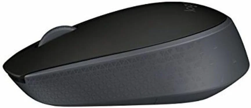 موش بی سیم لاجیتک M171 برای کامپیوتر، مک، لپ تاپ، 2.4 گیگاهرتز با گیرنده کوچک USB، ردیابی اپتیکال، 12 ماه عمر باتری، دو طرفه - مشکی موش بی سیم لاجیتک M171 برای کامپیوتر، مک، لپ تاپ، 2.4 گیگاهرتز با گیرنده کوچک USB، ردیابی اپتیکال، 12 ماه عمر باتری، دو طرفه - مشکی