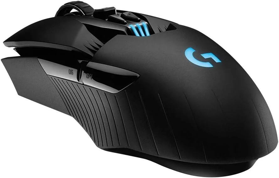 ماوس گیمینگ بی‌سیم Logitech G903 LIGHTSPEED، سنسور 25K Hero، 12000 DPI، RGB، سبک وزن، 7 تا 11 دکمه قابل برنامه‌ریزی، عمر باتری طولانی، سازگار با PC / Mac - مشکی