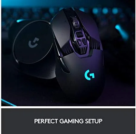 ماوس گیمینگ بیسیم Logitech G903 LIGHTSPEED، سنسور 25K Hero، 12000 DPI، RGB، سبک وزن، 7 تا 11 دکمه قابل برنامهریزی، عمر باتری طولانی، سازگار با PC / Mac - مشکی ماوس گیمینگ بیسیم Logitech G903 LIGHTSPEED، سنسور 25K Hero، 12000 DPI، RGB، سبک وزن، 7 تا 11 دکمه قابل برنامهریزی، عمر باتری طولانی، سازگار با PC / Mac - مشکی