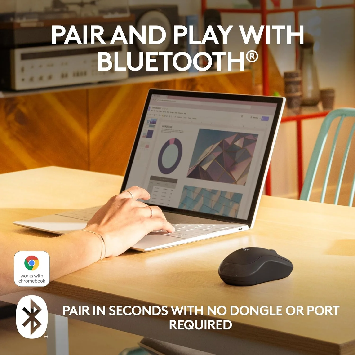 موس بلوتوثی بی سیم لاجیتک مدل M240 Silent، جمع و جور، قابل حمل، ردیابی روان، باتری 18 ماهه، برای ویندوز، macOS، ChromeOS، سازگار با کامپیوتر، مک، لپ تاپ، تبلت - گرافیت موس بلوتوثی بی سیم لاجیتک مدل M240 Silent، جمع و جور، قابل حمل، ردیابی روان، باتری 18 ماهه، برای ویندوز، macOS، ChromeOS، سازگار با کامپیوتر، مک، لپ تاپ، تبلت - گرافیت