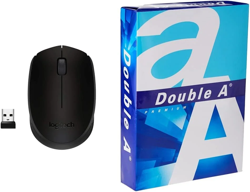 موس بی سیم لاجیتک مدل M171، 2.4 گیگاهرتز با گیرنده کوچک USB، ردیابی اپتیکال، عمر باتری 12 ماهه، مناسب برای کامپیوتر/مک/لپ تاپ - مشکی موس بی سیم لاجیتک مدل M171، 2.4 گیگاهرتز با گیرنده کوچک USB، ردیابی اپتیکال، عمر باتری 12 ماهه، مناسب برای کامپیوتر/مک/لپ تاپ - مشکی