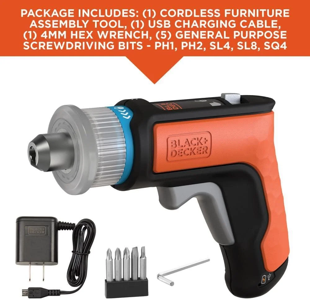 ابزار مونتاژ مبلمان بی سیم / پیچ گوشتی HEXDRIVER ابزار مونتاژ مبلمان بی سیم / پیچ گوشتی HEXDRIVER