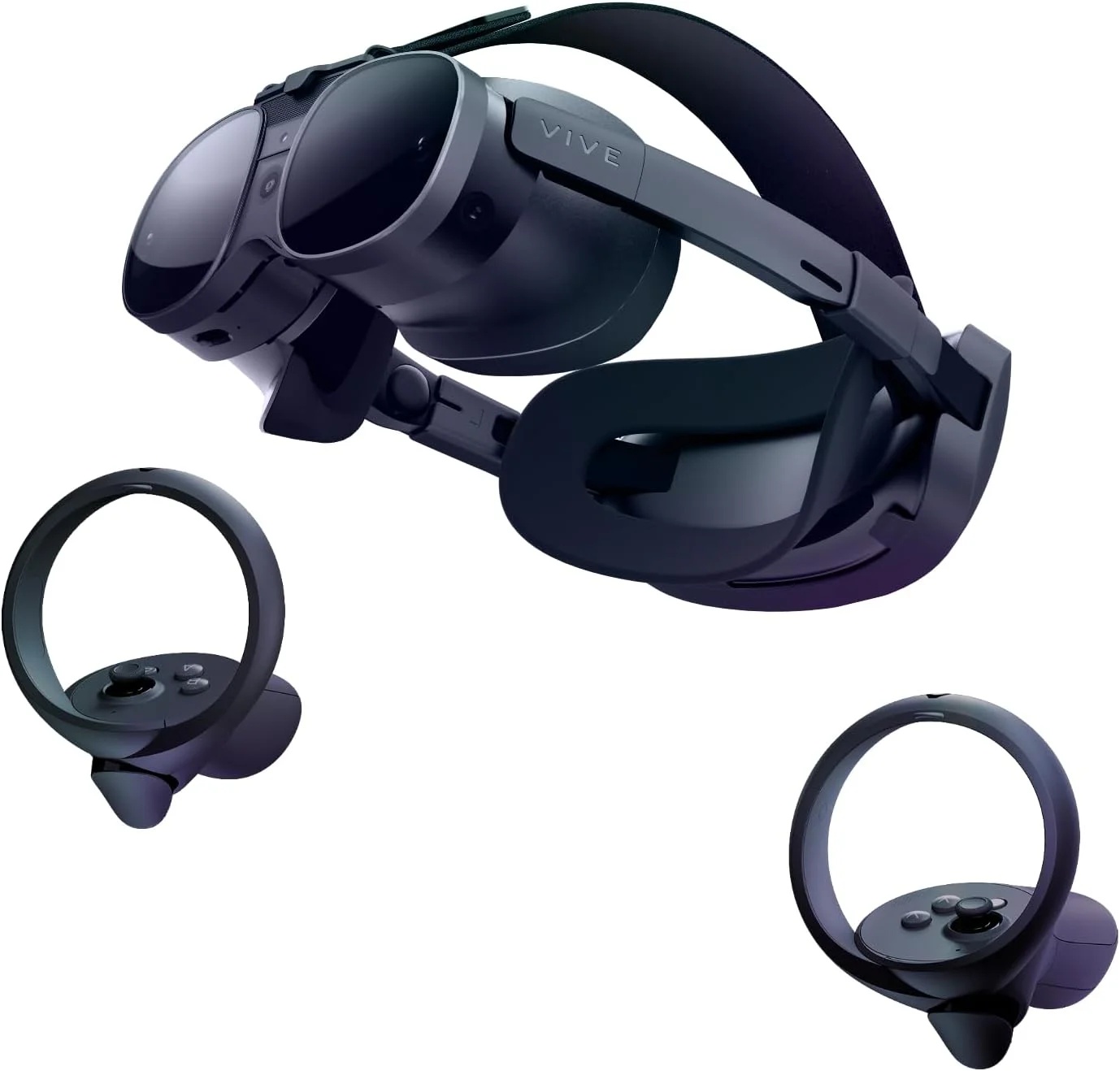 هدست واقعیت ترکیبی و واقعیت مجازی کامپیوتر HTC Vive XR Elite به همراه بسته لوکس + کنترلر
