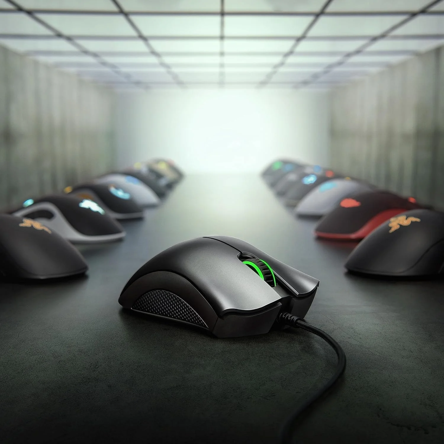 موس گیمینگ Razer DeathAdder Essential: سنسور اپتیکال 6400 DPI - 5 دکمه قابل برنامه ریزی - سوییچ های مکانیکی - گریپ های جانبی لاستیکی - مشکی کلاسیک موس گیمینگ Razer DeathAdder Essential: سنسور اپتیکال 6400 DPI - 5 دکمه قابل برنامه ریزی - سوییچ های مکانیکی - گریپ های جانبی لاستیکی - مشکی کلاسیک