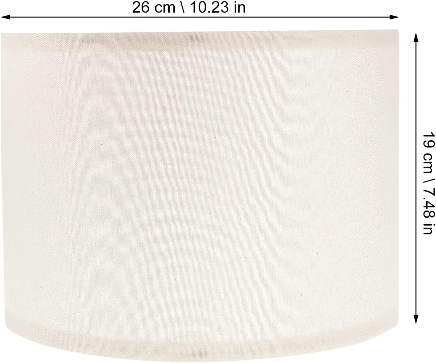 FRCOLOR آباژور آویز 2 عددی، جایگزین پارچه ای کتانی برای چراغ رومیزی، آباژور استوانه ای برای چراغ ایستاده، بژ FRCOLOR آباژور آویز 2 عددی، جایگزین پارچه ای کتانی برای چراغ رومیزی، آباژور استوانه ای برای چراغ ایستاده، بژ