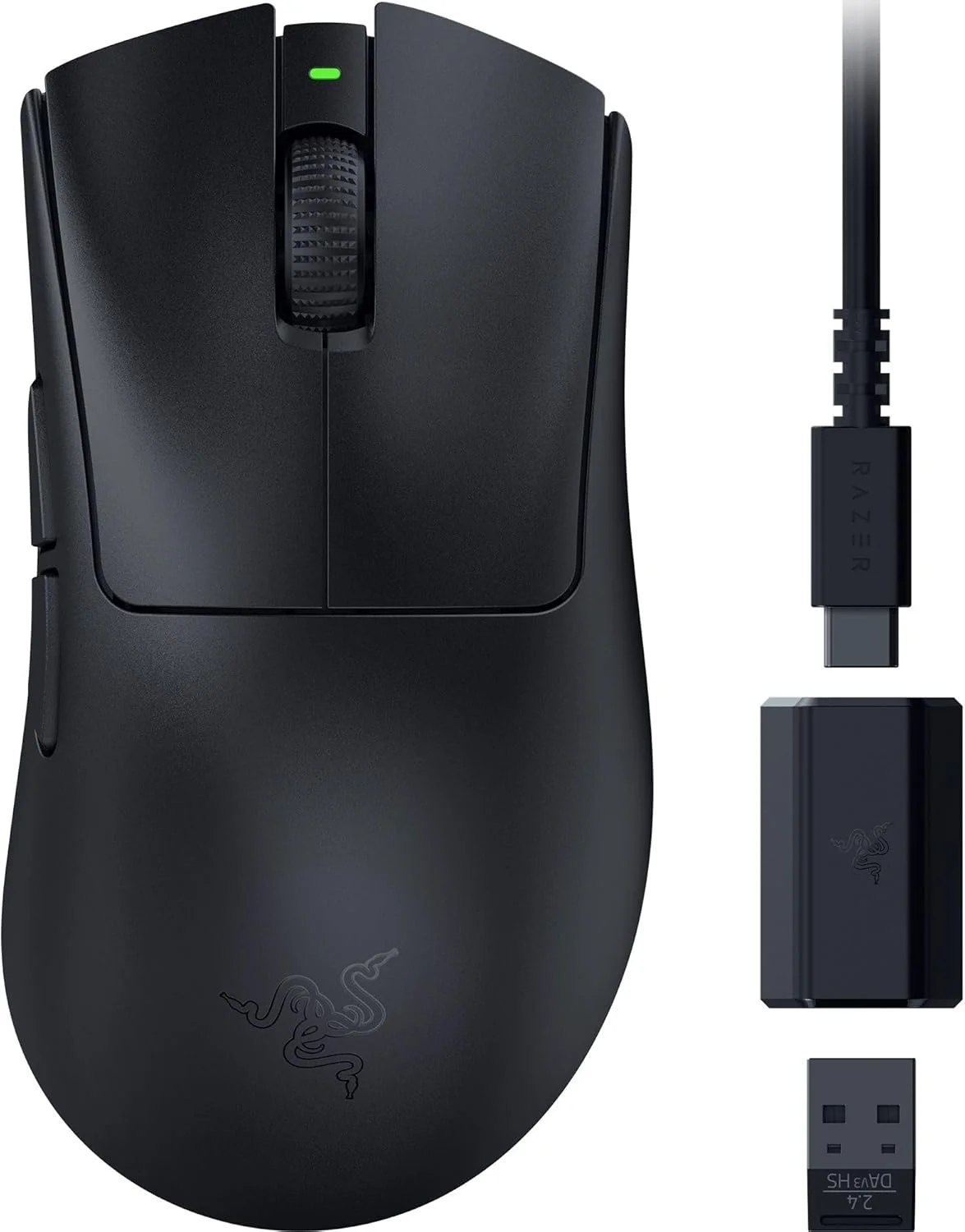 ماوس گیمینگ بیسیم Razer DeathAdder V3 HyperSpeed Esports: فوق سبک 55 گرمی - طراحی ارگونومیک و بافت نرم - تا 100 ساعت عمر باتری - سوییچهای اپتیکال نسل 3 - سنسور اپتیکال Focus X 26K - مشکی ماوس گیمینگ بیسیم Razer DeathAdder V3 HyperSpeed Esports: فوق سبک 55 گرمی - طراحی ارگونومیک و بافت نرم - تا 100 ساعت عمر باتری - سوییچهای اپتیکال نسل 3 - سنسور اپتیکال Focus X 26K - مشکی