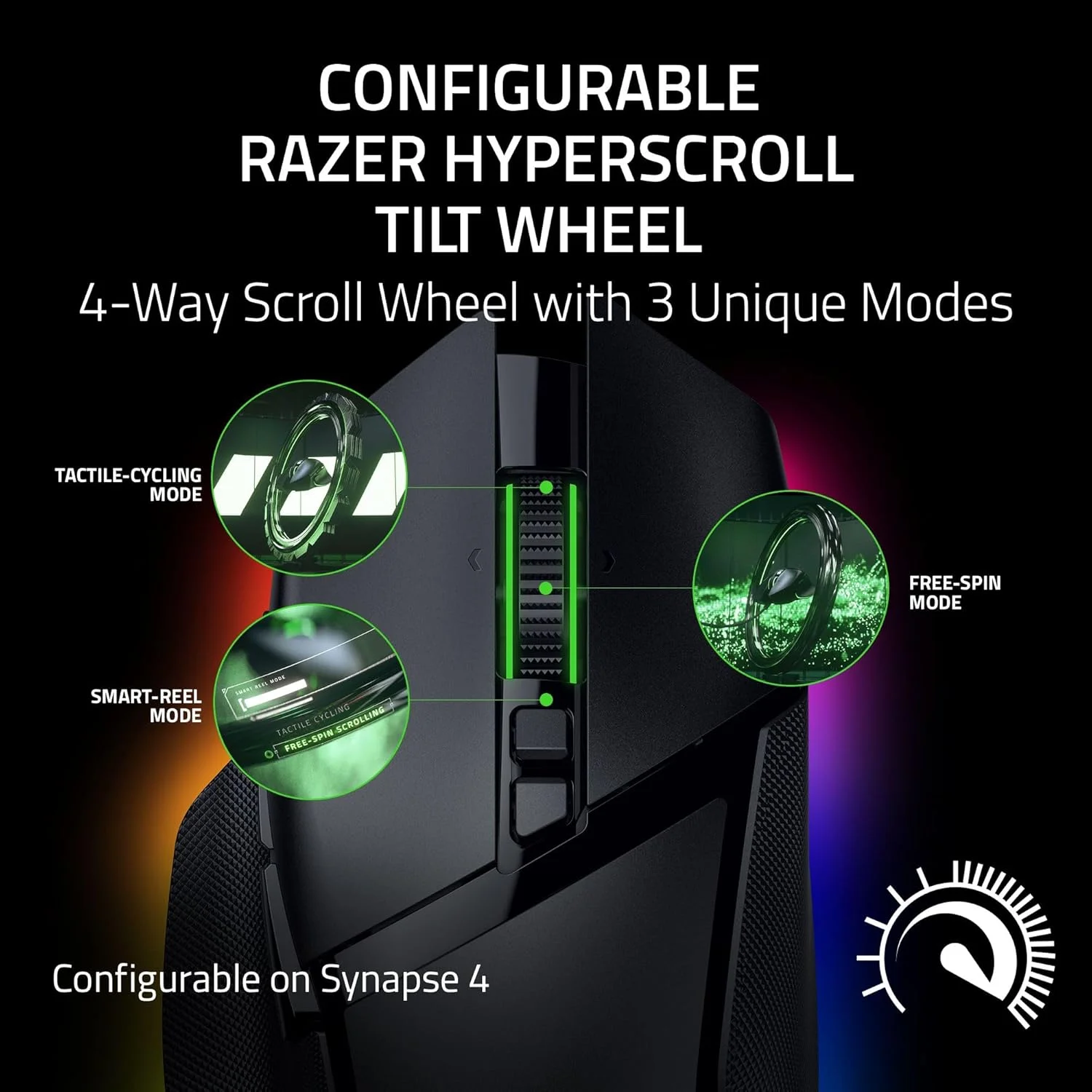 موس گیمینگ بیسیم Razer Basilisk V3 Pro با حسگر اپتیکال 35K DPI نسل 2، چرخ اسکرول HyperScroll، 13 کنترل قابل تنظیم، نورپردازی Chroma RGB، سوییچهای اپتیکال نسل 3 و عمر باتری تا 140 ساعت - مشکی موس گیمینگ بیسیم Razer Basilisk V3 Pro با حسگر اپتیکال 35K DPI نسل 2، چرخ اسکرول HyperScroll، 13 کنترل قابل تنظیم، نورپردازی Chroma RGB، سوییچهای اپتیکال نسل 3 و عمر باتری تا 140 ساعت - مشکی