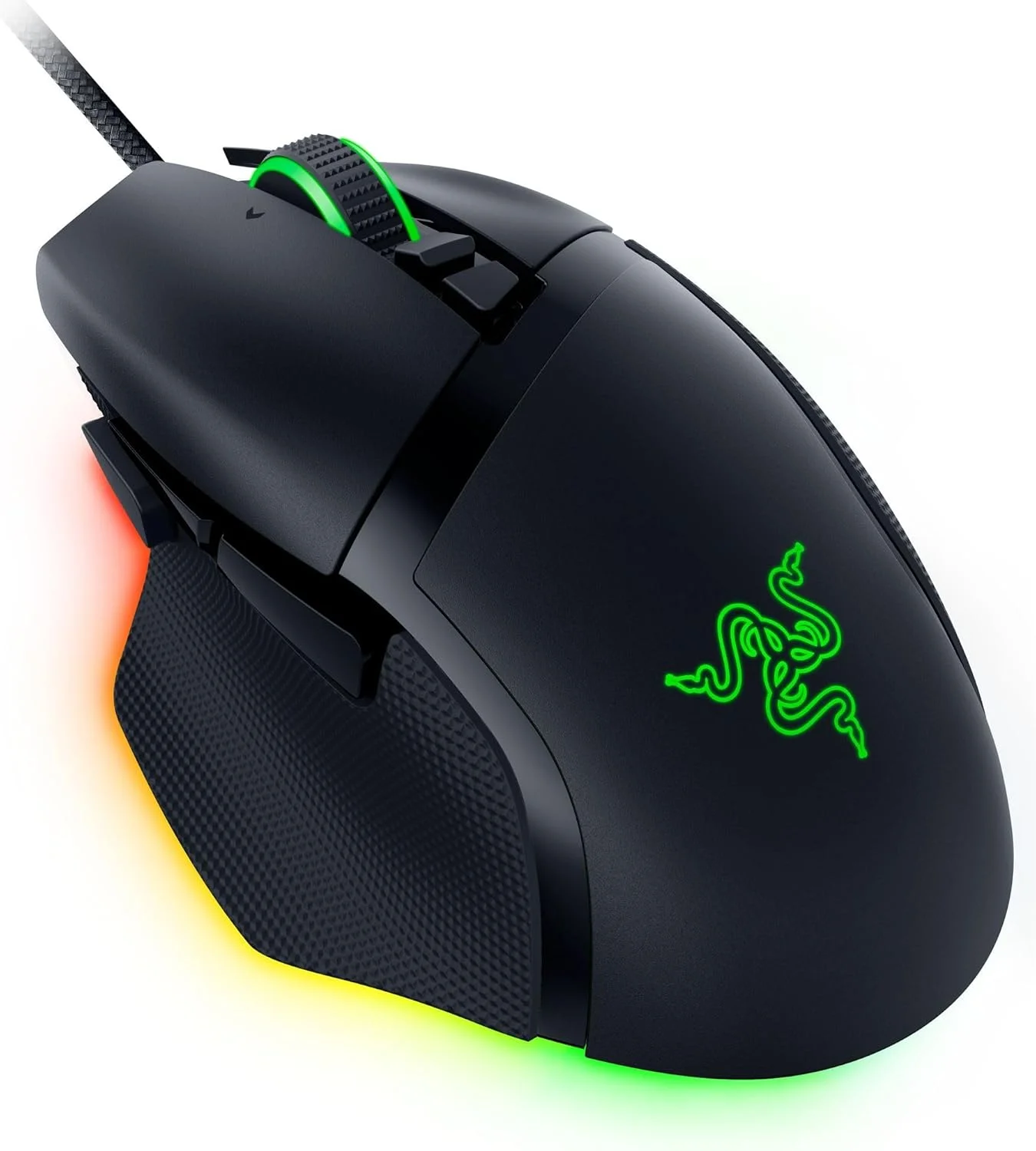 موس گیمینگ ارگونومیک سیم دار Razer Basilisk V3 35K: چرخ اسکرول HyperScroll - حسگر اپتیکال 35K DPI نسل 2 - 13 کنترل قابل تنظیم - Chroma RGB - سوییچ های اپتیکال نسل 3 - کابل Speedflex - مشکی موس گیمینگ ارگونومیک سیم دار Razer Basilisk V3 35K: چرخ اسکرول HyperScroll - حسگر اپتیکال 35K DPI نسل 2 - 13 کنترل قابل تنظیم - Chroma RGB - سوییچ های اپتیکال نسل 3 - کابل Speedflex - مشکی