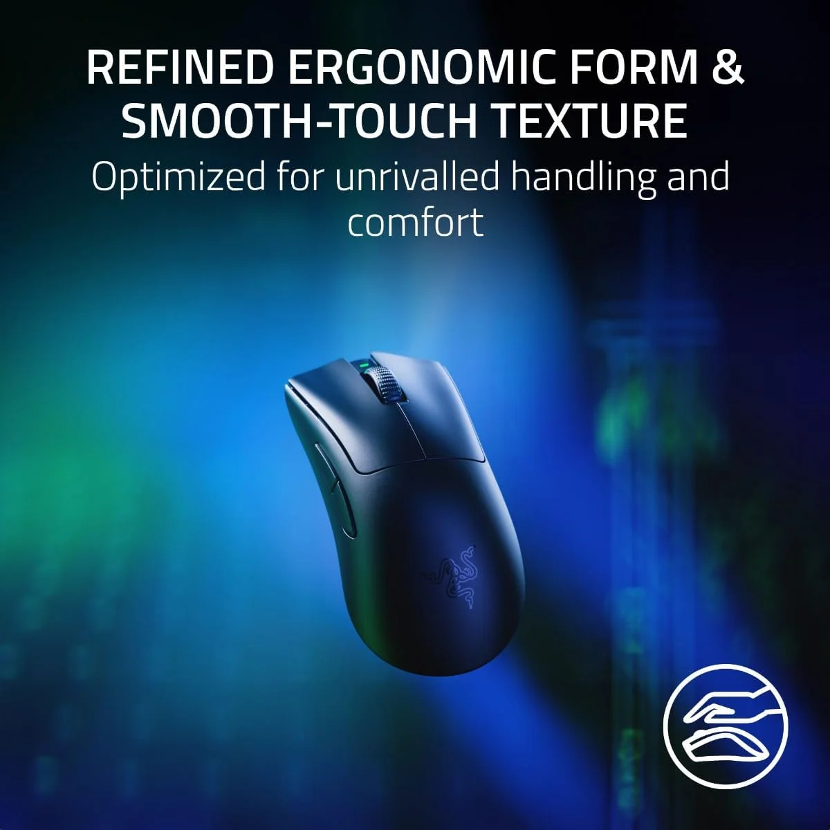 موس گیمینگ بیسیم Razer DeathAdder V3 Pro: فوقالعاده سبک 63 گرمی - حسگر اپتیکال Focus Pro 30K - سوییچهای اپتیکال سریع نسل 3 - بیسیم HyperSpeed - 5 دکمه قابل برنامهریزی - 90 ساعت عمر باتری - مشکی موس گیمینگ بیسیم Razer DeathAdder V3 Pro: فوقالعاده سبک 63 گرمی - حسگر اپتیکال Focus Pro 30K - سوییچهای اپتیکال سریع نسل 3 - بیسیم HyperSpeed - 5 دکمه قابل برنامهریزی - 90 ساعت عمر باتری - مشکی