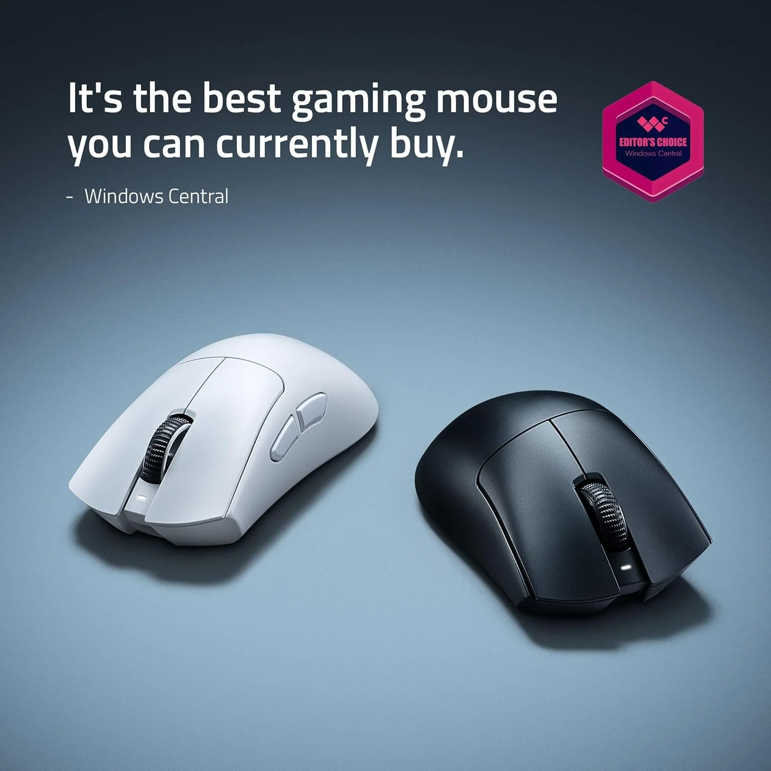 موس گیمینگ بی‌سیم Razer DeathAdder V4 Pro: وزن سبک 56 گرم - HyperSpeed Wireless Gen-2 - اسکرول اپتیکال - سوییچ‌های اپتیکال نسل 4 - سنسور Focus Pro 45K نسل 2 - تا 150 ساعت عمر باتری - مشکی