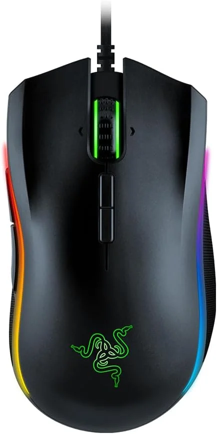 موس گیمینگ سیم دار Razer Mamba Elite Chroma مدل RZ01 02560100 R3M1، مشکی، Mamba Elite، RZ01 02560100 R3M1