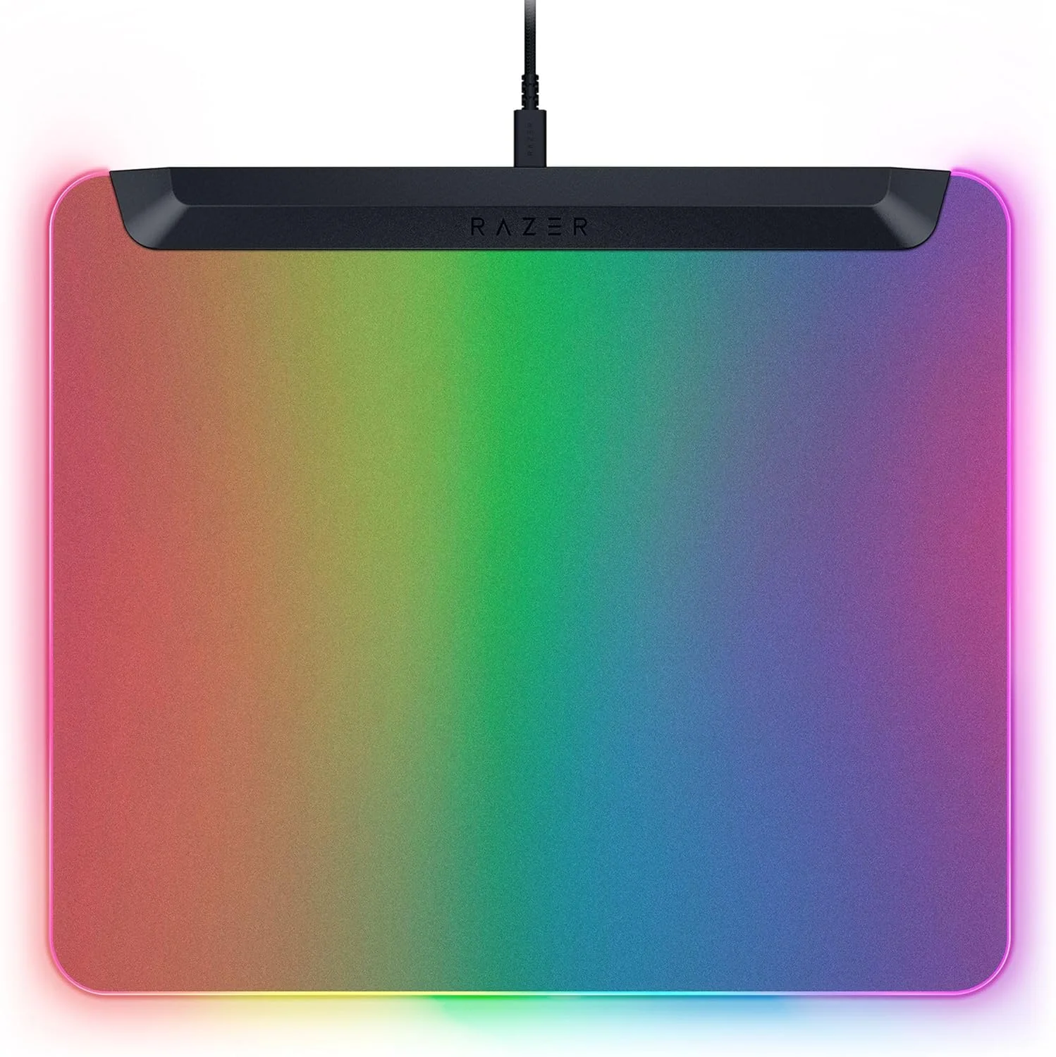 پد ماوس گیمینگ RGB با نورپردازی کامل Razer Firefly V2 Pro: طراحی با نور پس زمینه - نورپردازی Chroma با 15 ناحیه - پورت USB 2.0 - کابل جداشدنی USB Type C - سطح میکرو بافت - پایه ضد لغزش پد ماوس گیمینگ RGB با نورپردازی کامل Razer Firefly V2 Pro: طراحی با نور پس زمینه - نورپردازی Chroma با 15 ناحیه - پورت USB 2.0 - کابل جداشدنی USB Type C - سطح میکرو بافت - پایه ضد لغزش