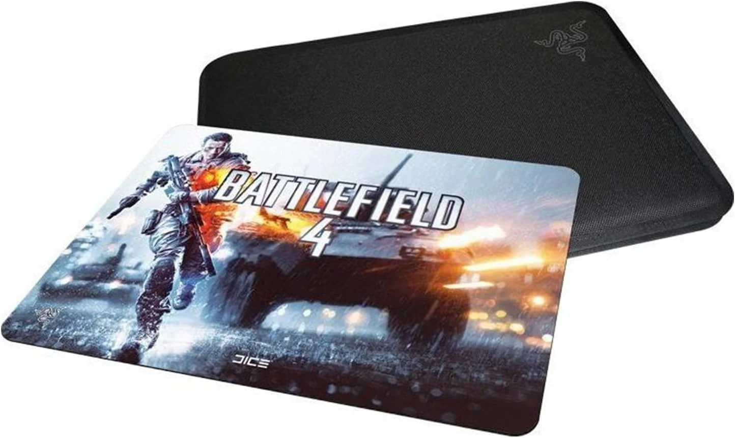 پد ماوس مخصوص بازی Razer Destructor 2 Expert Hard: پوشش سطح بهینه شده، پرداخت بافت دار، پایه لاستیکی ضد لغزش - نسخه Battlefield 4