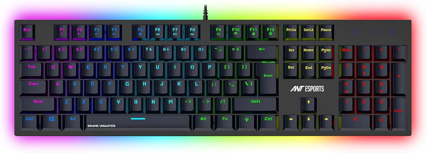 کیبورد گیمینگ مکانیکی سیم دار RGB مدل Razer Ant Esports MK3400 V3 Pro World of Warship Edition (مشکی) کیبورد گیمینگ مکانیکی سیم دار RGB مدل Razer Ant Esports MK3400 V3 Pro World of Warship Edition (مشکی)