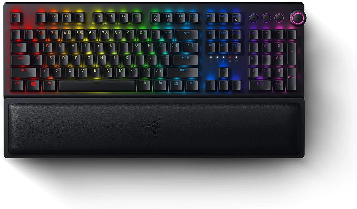 کیبورد گیمینگ مکانیکی بیسیم Razer Blackwidow V3 Pro، سوییچ سبز (لمسی و کلیکی) - مشکی کلاسیک کیبورد گیمینگ مکانیکی بیسیم Razer Blackwidow V3 Pro، سوییچ سبز (لمسی و کلیکی) - مشکی کلاسیک
