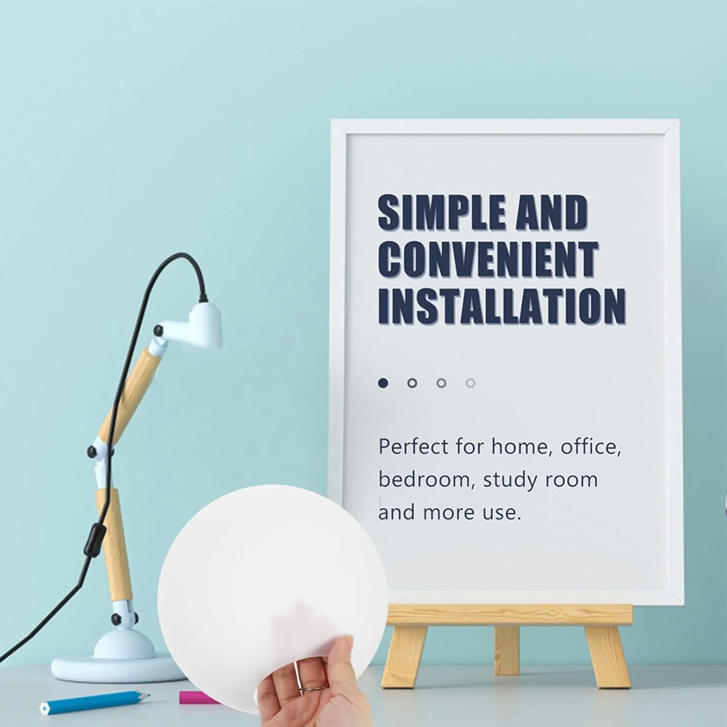 کلاهک لامپ کروی شیشه ای سفید عمومی: روکش جایگزین شیشه ای برای چراغ آویز، سقفی، دیواری 18 سانتی متر