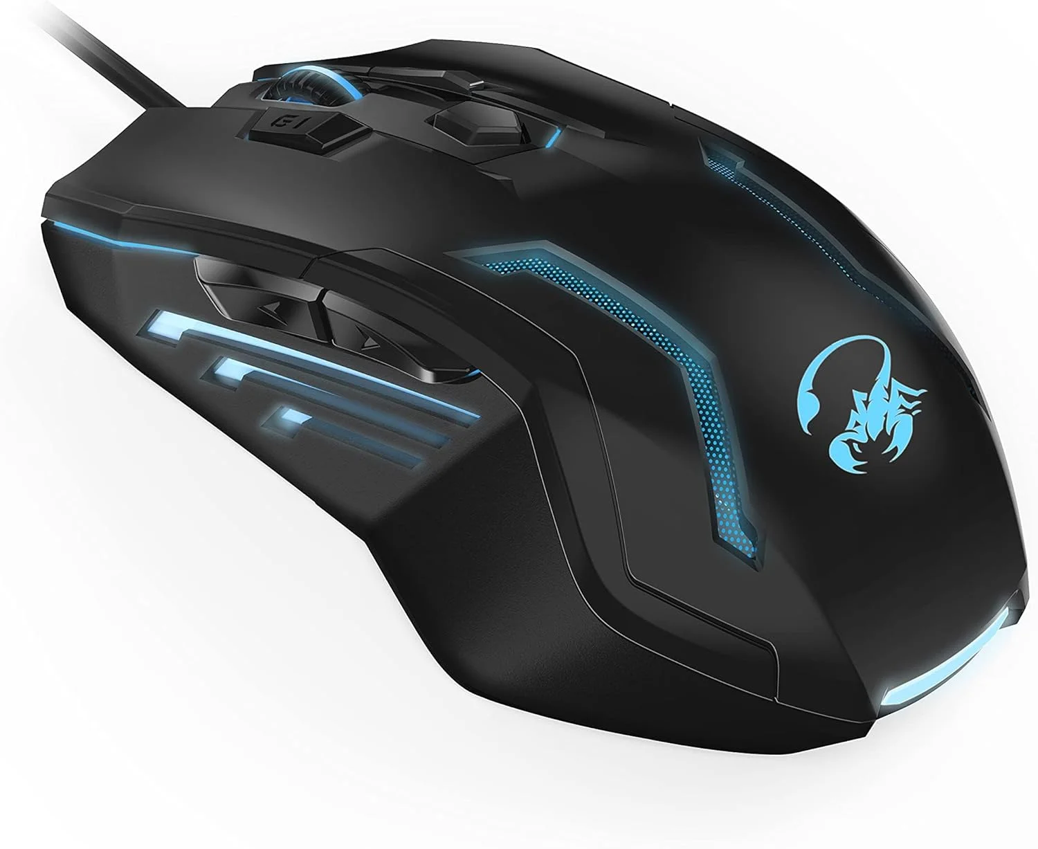 موس گیمینگ جنیوس GX مدل Scorpion Spear Pro - با دکمه های قابل برنامه ریزی، نورپردازی 7 رنگ و طراحی ارگونومیک موس گیمینگ جنیوس GX مدل Scorpion Spear Pro - با دکمه های قابل برنامه ریزی، نورپردازی 7 رنگ و طراحی ارگونومیک