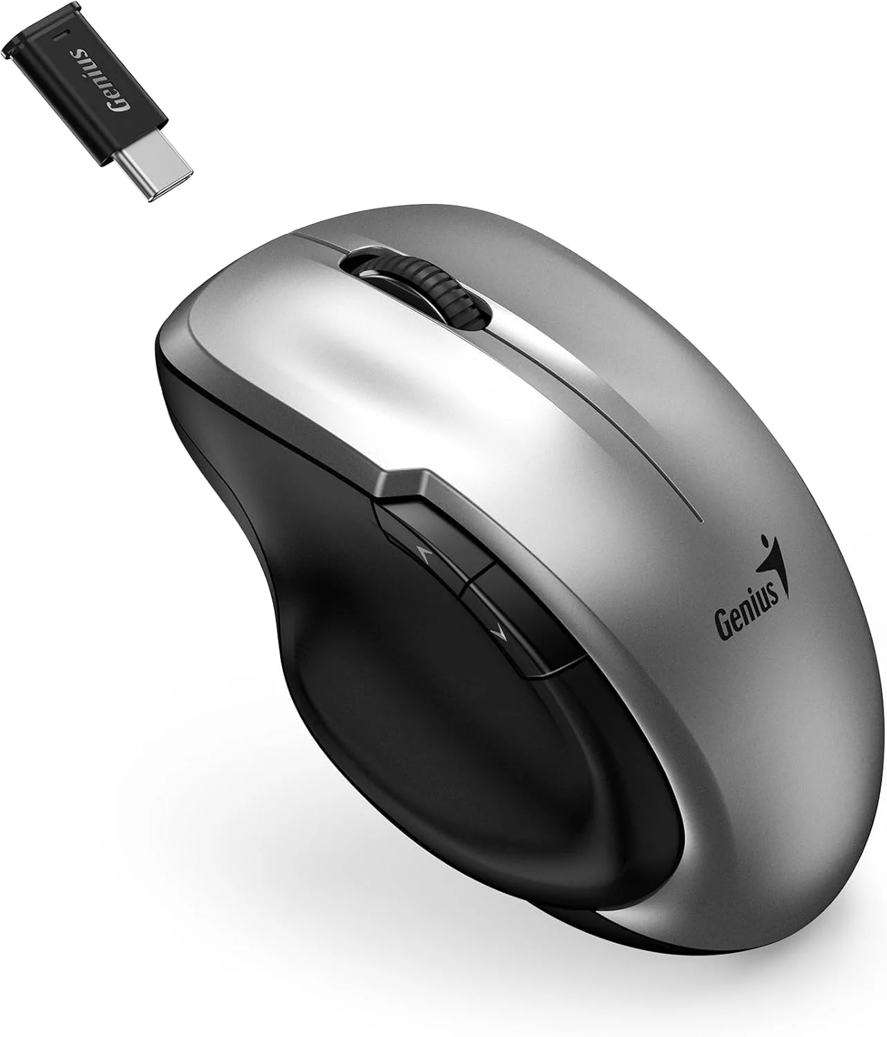 موس بی سیم Genius Ergo 8200S، طراحی ارگونومیک، کلیک بی صدا، Type C موس بی سیم Genius Ergo 8200S، طراحی ارگونومیک، کلیک بی صدا، Type C