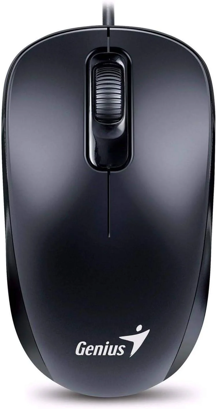 موش نوری سیم دار Genius، مشکی PS/2 (DX-110Blackps2) موش نوری سیم دار Genius، مشکی PS/2 (DX-110Blackps2)