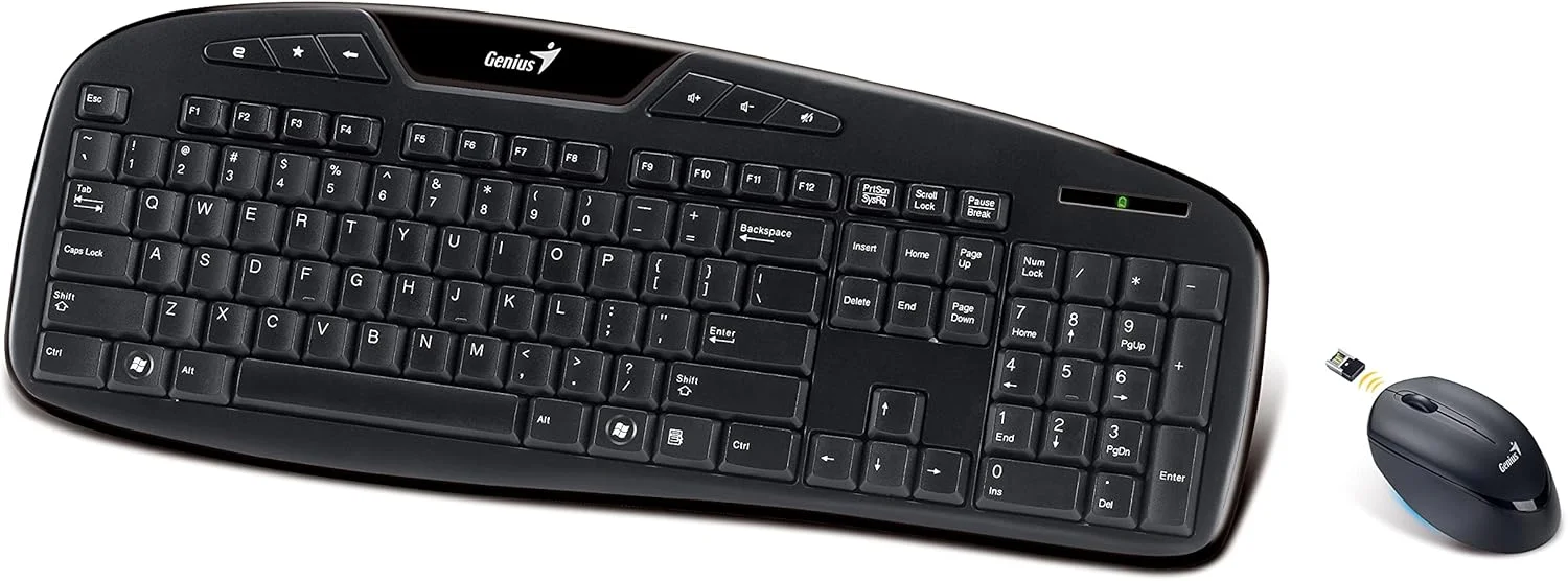 کیبورد و ماوس بی سیم Genius Kb-8005 Twintouch (مشکی) کیبورد و ماوس بی سیم Genius Kb-8005 Twintouch (مشکی)