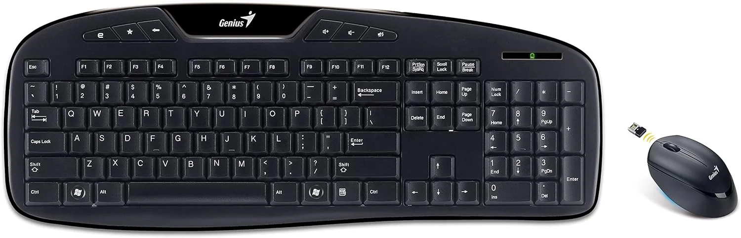 کیبورد و ماوس بی سیم Genius Kb-8005 Twintouch (مشکی) کیبورد و ماوس بی سیم Genius Kb-8005 Twintouch (مشکی)